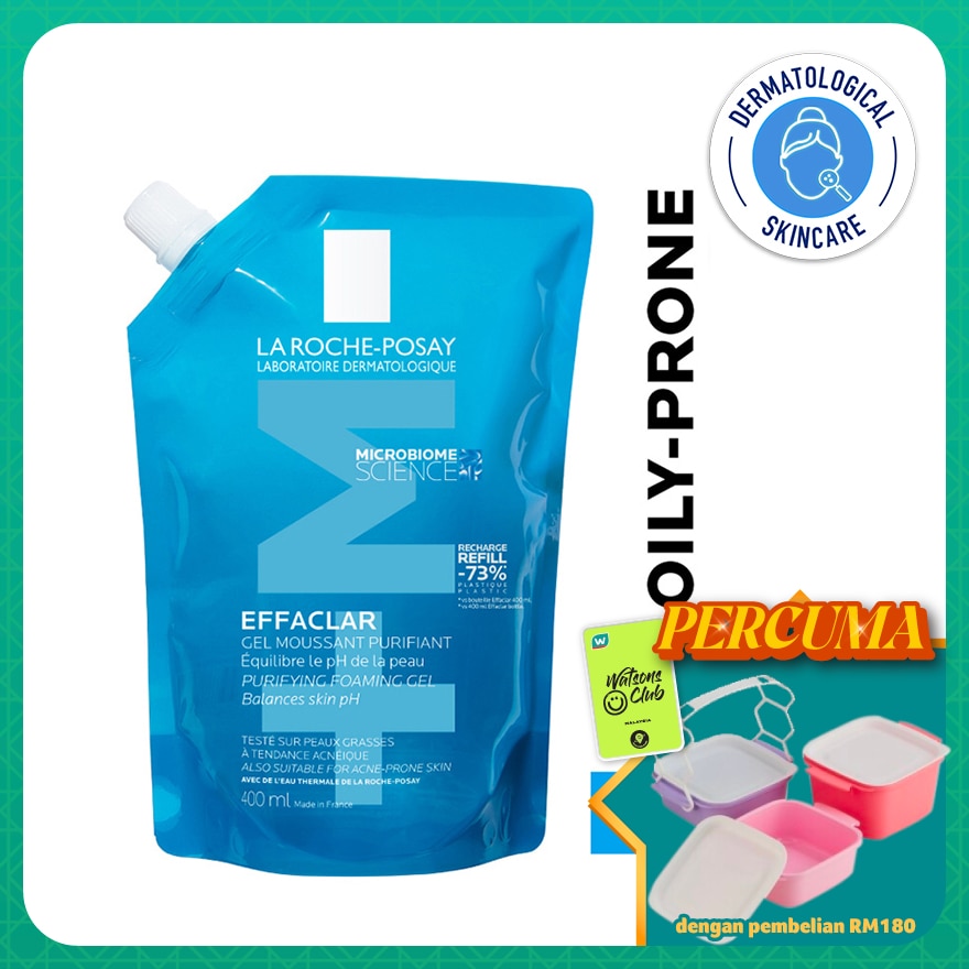 Effaclar Purifying Foaming Gel Refill Pack 400ml
