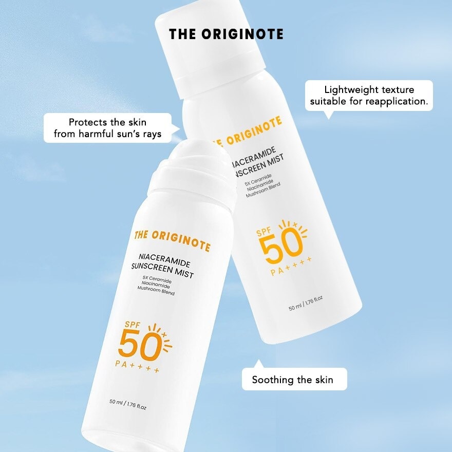 Niaceramide Sunscreen Mist SPF50 PA++++ 50ml