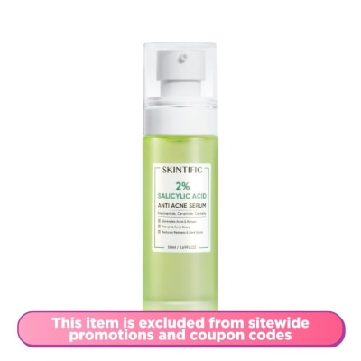 SKINTIFIC 2% Salicylic Acid Anti Acne Serum 50ml