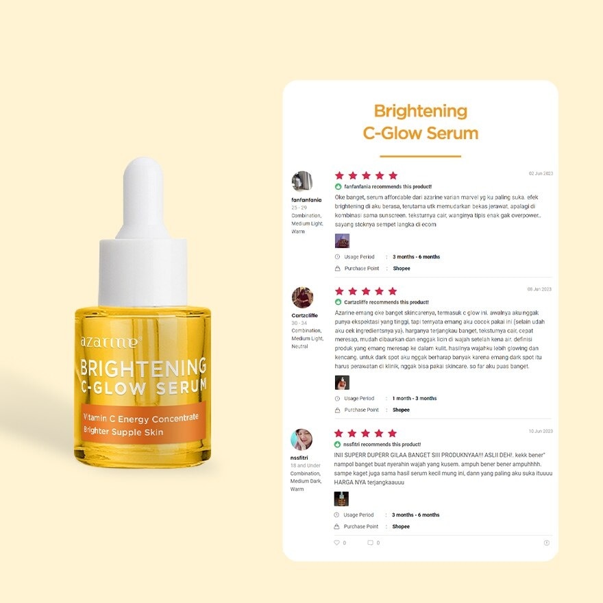 Brightening C Glow Serum 20ml