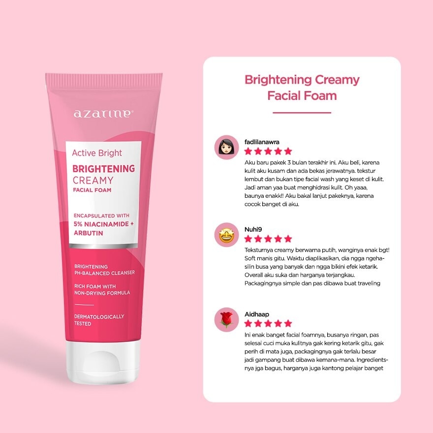 Brightening Creamy Facial Foam 50gm