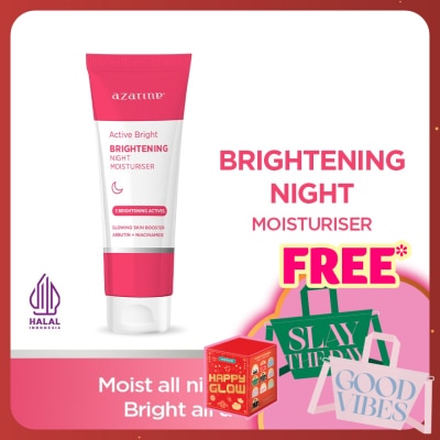AZARINE Active Bright Brightening Night Moisturiser 20gm