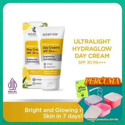 AZARINE - Ultralight Hydraglow Day Cream SPF 30 PA+++ 25gm