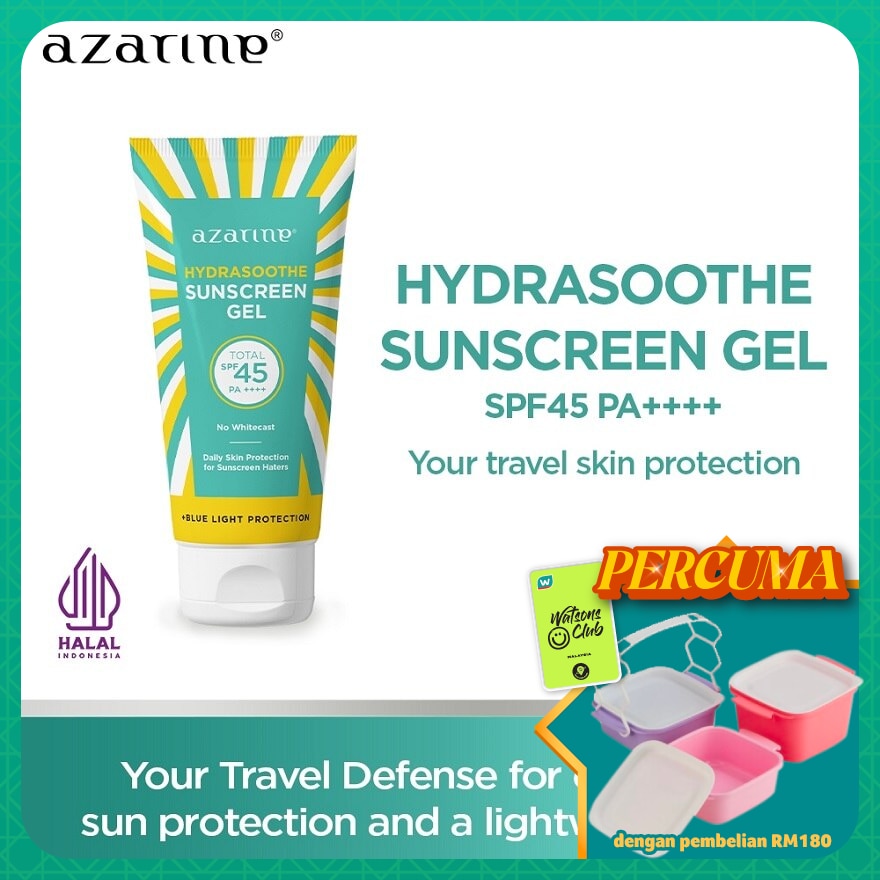 Hydrasoothe Sunscreen Gel SPF45 30ml