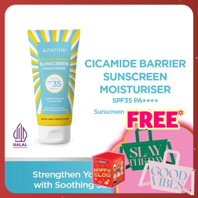 AZARINE Cicamide Barrier Sunscreen Moisturiser SPF35 40gm