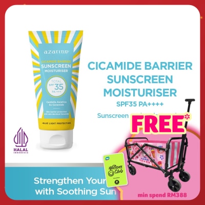 AZARINE Cicamide Barrier Sunscreen Moisturiser SPF35 40gm