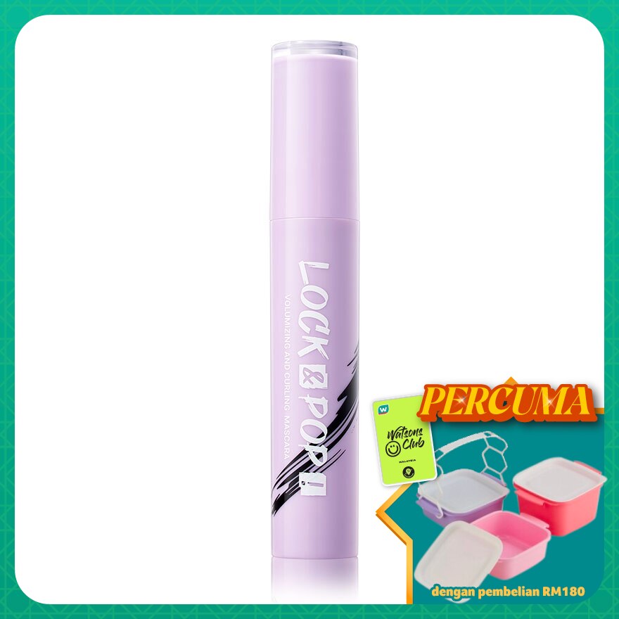 Lock & Pop! Volumizing and Curling Mascara