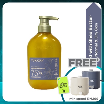 YUKA ZAN Hydrating Shower Oil 75% 500ml