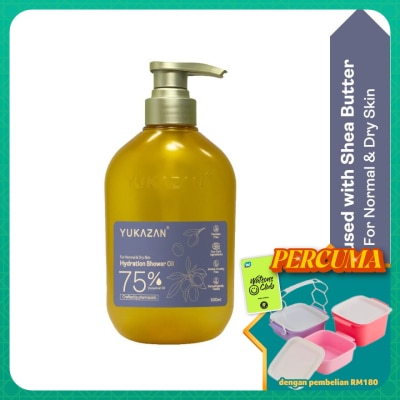 YUKA ZAN - Hydrating Shower Oil 75% 500ml