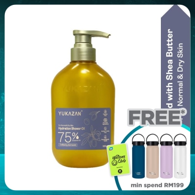 YUKA ZAN Hydrating Shower Oil 75% 500ml