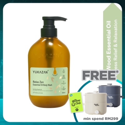 YUKA ZAN Relax Zen Essential Oil Body Wash 500ml