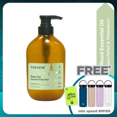 YUKA ZAN Relax Zen Essential Oil Body Wash 500ml
