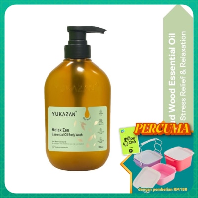 YUKA ZAN - Relax Zen Essential Oil Body Wash 500ml