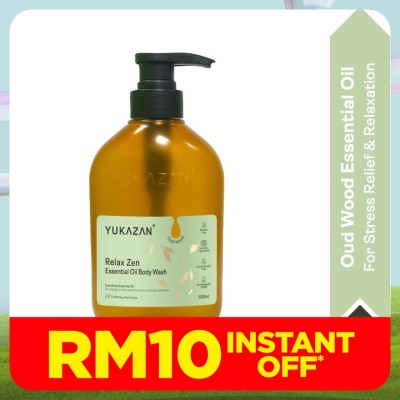 YUKA ZAN Relax Zen Essential Oil Body Wash 500ml