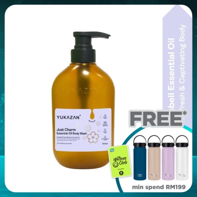 YUKA ZAN Just Charm Essential Oil Body Wash 500ml