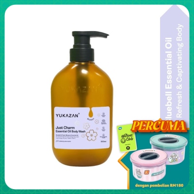 YUKA ZAN Just Charm Essential Oil Body Wash 500ml