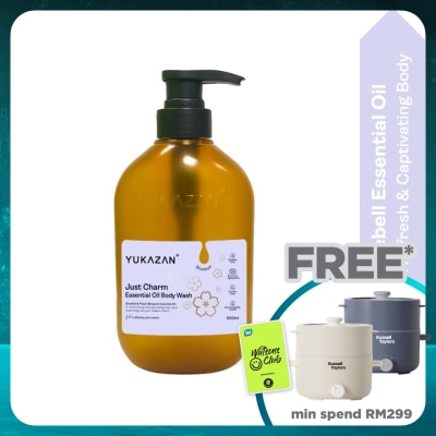 YUKA ZAN Just Charm Essential Oil Body Wash 500ml