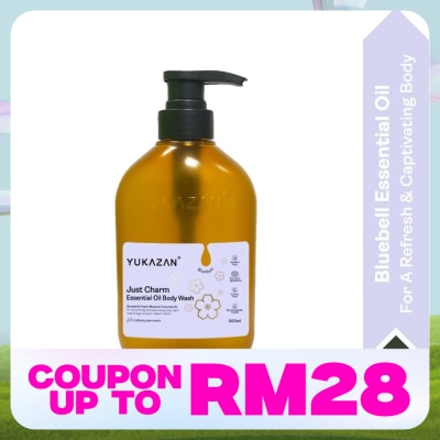 YUKA ZAN Just Charm Essential Oil Body Wash 500ml