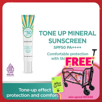 AZARINE Tone Up Mineral Sunscreen Serum SPF50 27ml