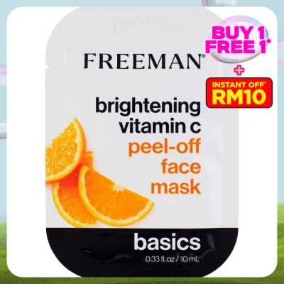 FREEMAN Basics Brightening Vitamin C Peel-Off Face Mask 0.33oz/10ml