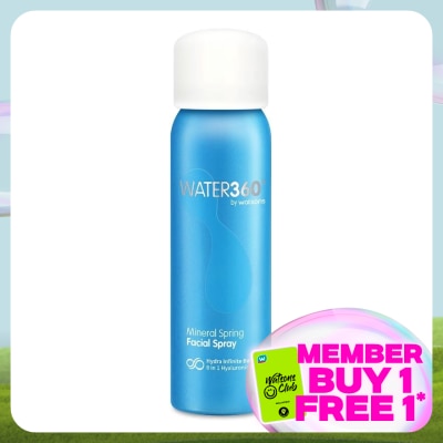 WATER360 BY WATSONS Mineral Spring Facial Spray Aerosol 50ml