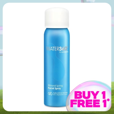WATER360 BY WATSONS Mineral Spring Facial Spray Aerosol 50ml
