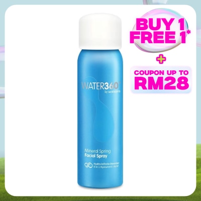 WATER360 BY WATSONS Mineral Spring Facial Spray Aerosol 50ml