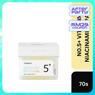 NUMBUZIN No.5+ Vitamin Niacinamide Concentrated Pad 70s