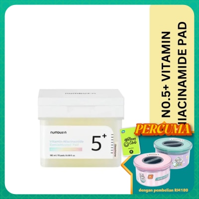 NUMBUZIN No.5+ Vitamin Niacinamide Concentrated Pad 70s