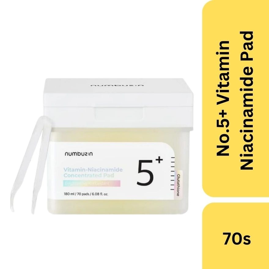 No.5+ Vitamin Niacinamide Concentrated Pad 70s