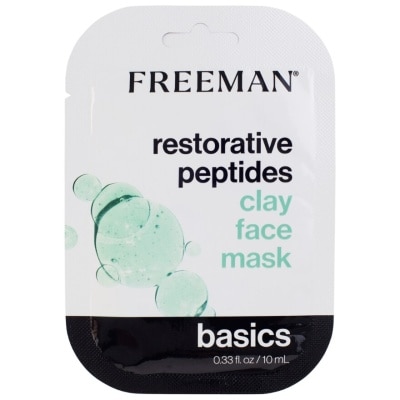 FREEMAN Basics Restorative Peptides Clay Face Mask Sachet 10ml