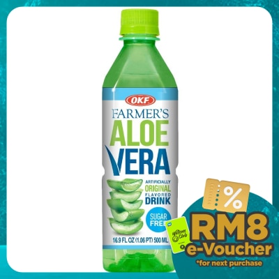 OKF Farmer's Aloe Vera Drink (Sugar Free) 500ml