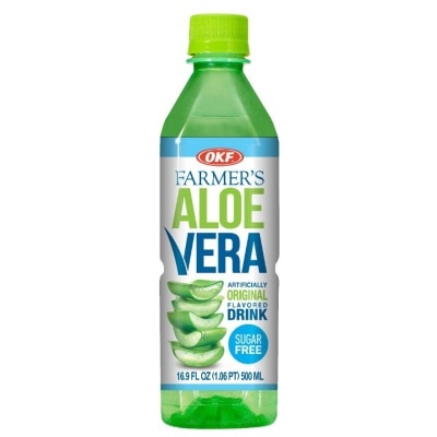 OKF Farmer's Aloe Vera Drink (Sugar Free) 500ml