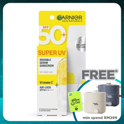 GARNIER Super UV Serum Sunscreen SPF50+ 30ml