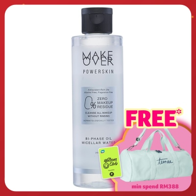 MAKE OVER Powerskin Bi-Phase Oil Micellar Water