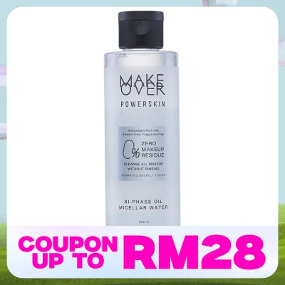 MAKE OVER Powerskin Bi-Phase Oil Micellar Water