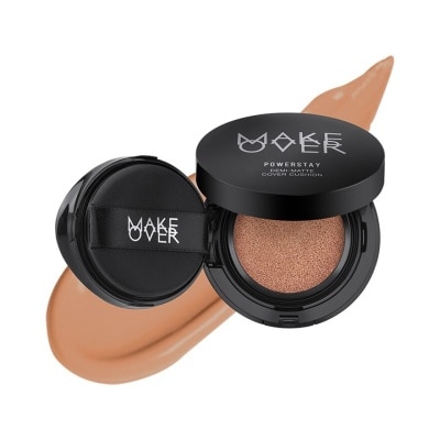 MAKE OVER Powerstay Demi-Matte Cover Cushion W41 Coral Sand