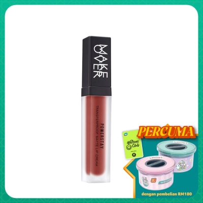 MAKE OVER Powerstay Transferproof Matte Lip Cream B11 New Rules