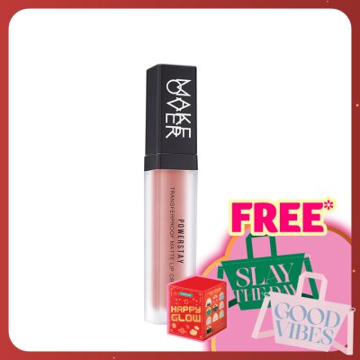 MAKE OVER Powerstay Transferproof Matte Lip Cream B09 Popular