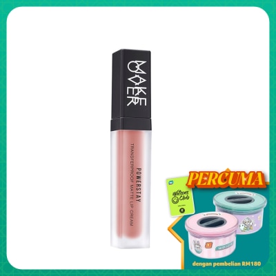 MAKE OVER Powerstay Transferproof Matte Lip Cream B09 Popular