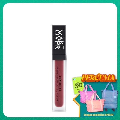 MAKE OVER - Powerstay Transferproof Matte Lip Cream B05 Fired Up