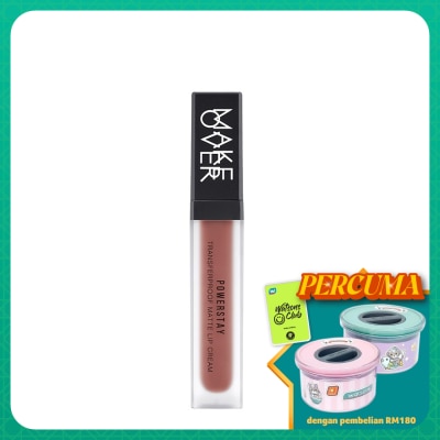 MAKE OVER Powerstay Transferproof Matte Lip Cream B07 Amplify