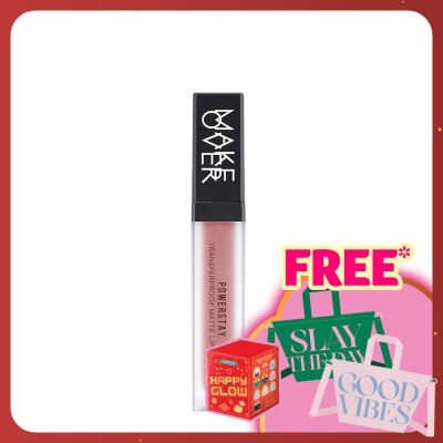 MAKE OVER Powerstay Transferproof Matte Lip Cream B02 Lucky