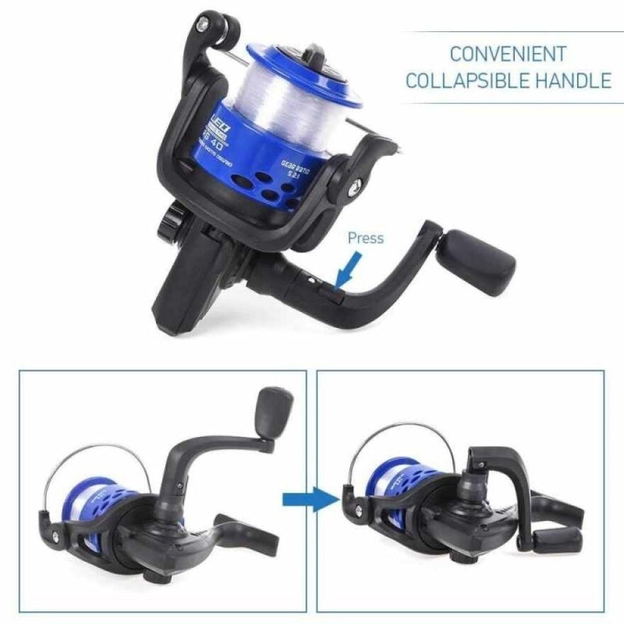 16 in 1 Set Fishing Rod Reel Free Shrimp Bait Set