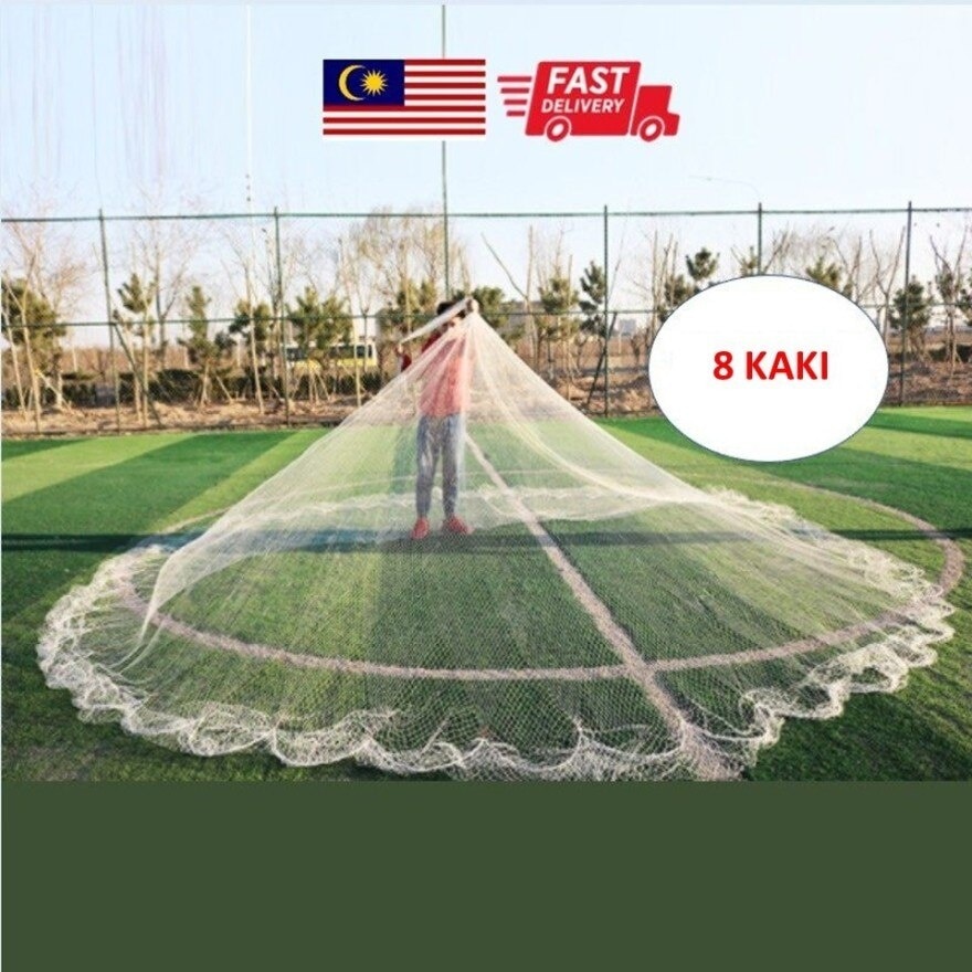 Nylon Fish Net Hand Casting Hand 8 Feet