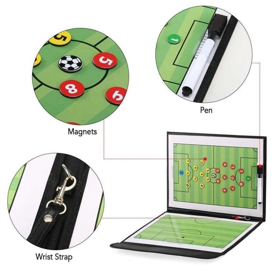 Foldable Football Soccer Magnetic Tactic Board