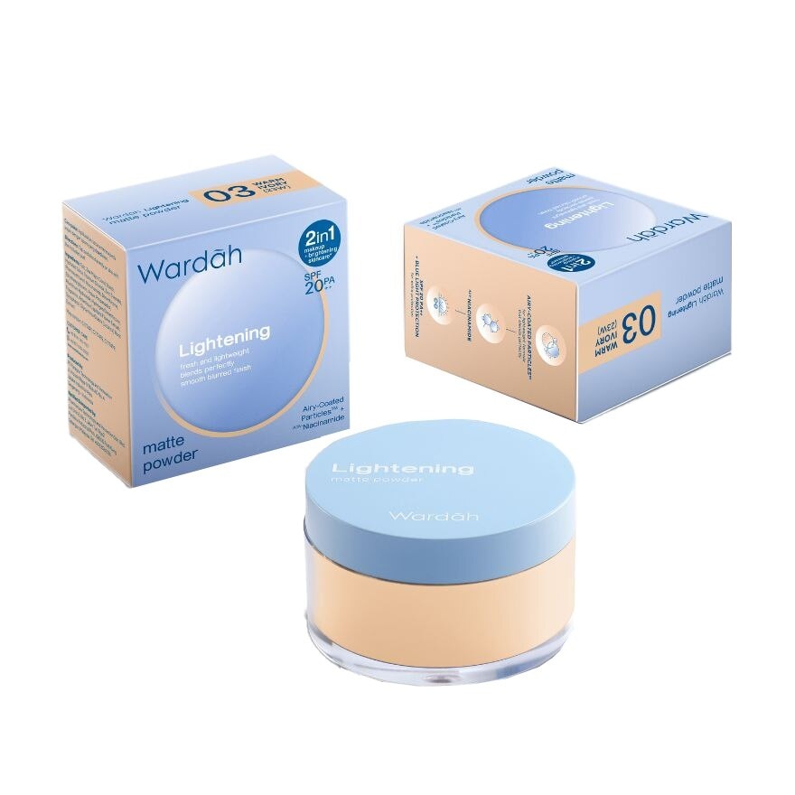 Lightening Matte Powder 03 Warm Ivory
