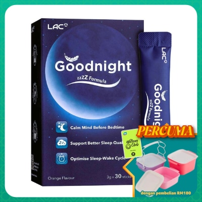 LAC - Goodnight Powder Sachet 3g x 30's