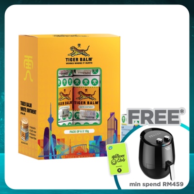 TIGER BALM White Ointment 19g x 6