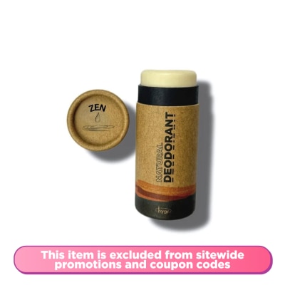 HYGR Natural Deodorant in Zen 25g